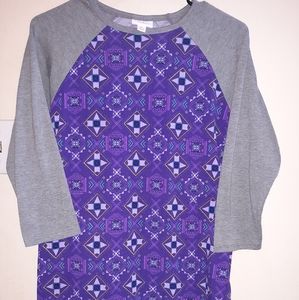 Lularoe 3/4 sleeve shirt